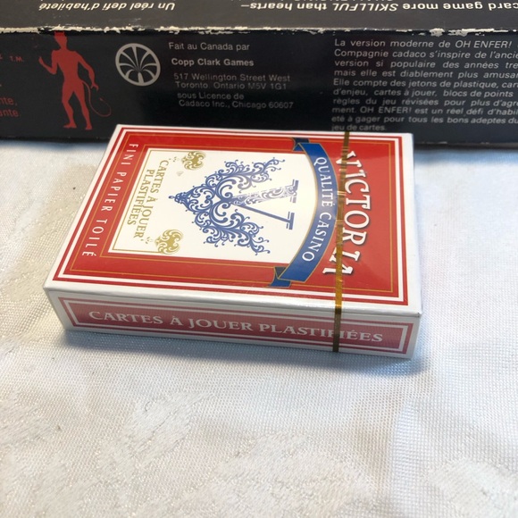 1973 Oh Hell Card Game Vintage Collectible Devil Bx only murders in the building - Picture 8 of 16